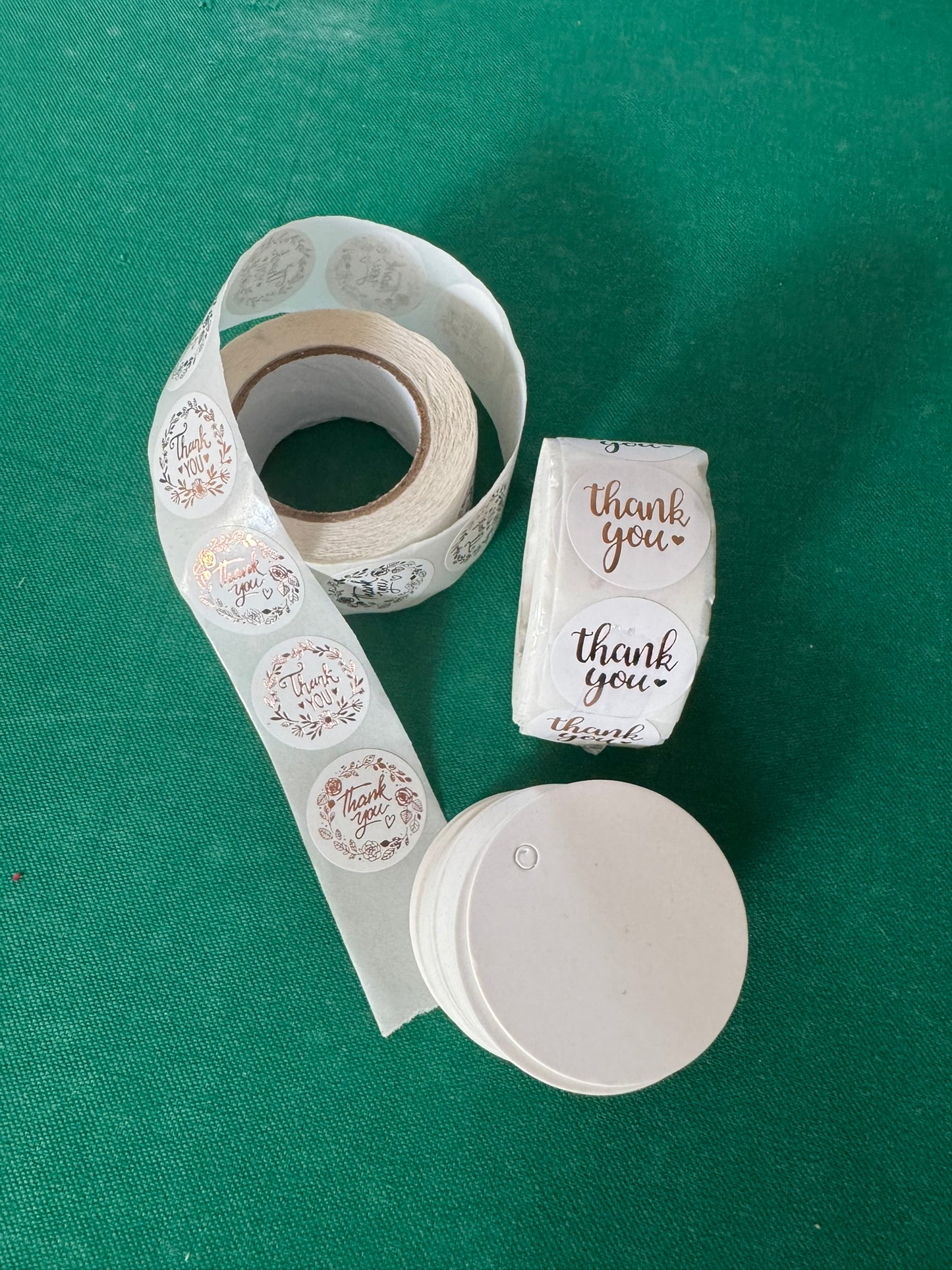 Tweedekans: Stickerrollen & kartonnen labeltjes