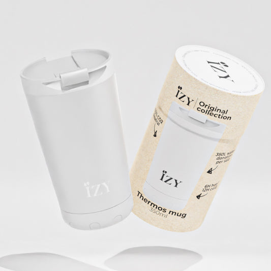 Koffiemok - wit - 350 ml