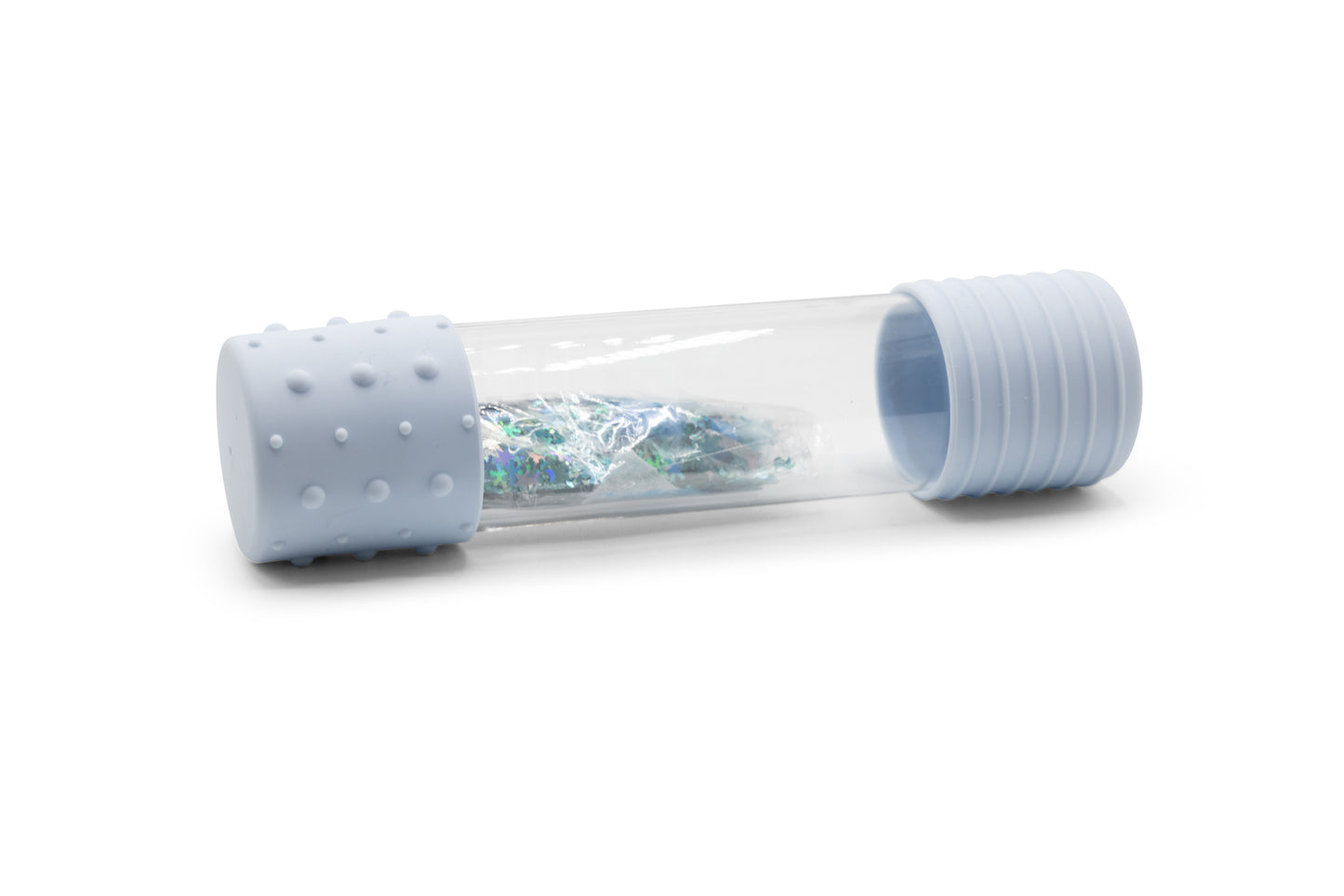 DIY rustgevende fles - sneeuw