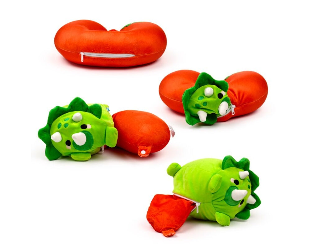 SwapseaZZZ Adoramals - 2in1 Pluche Reiskussen - Dino