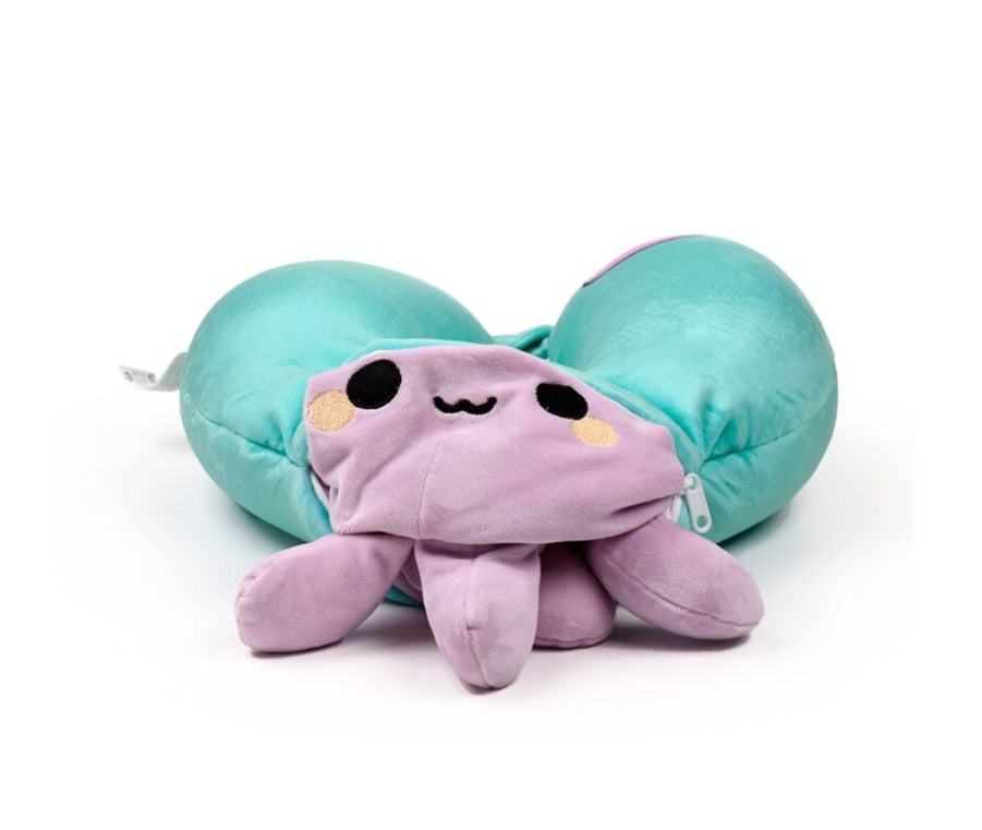SwapseaZZZ Adoramals - 2in1 Pluche Reiskussen - Octopus
