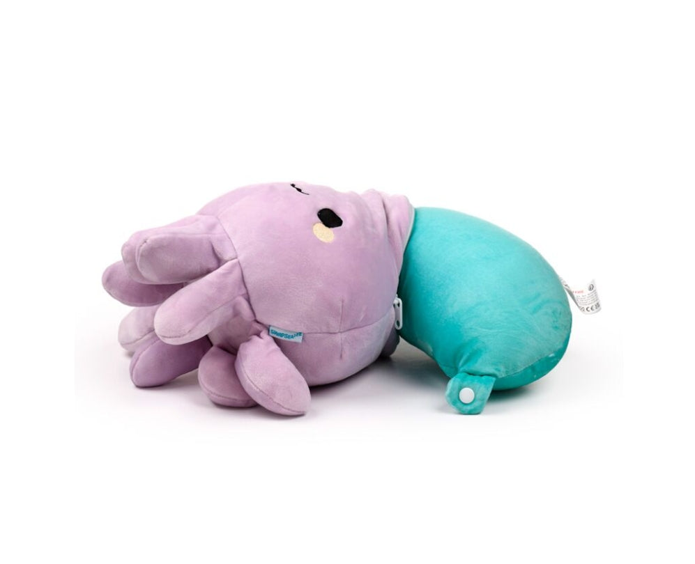 SwapseaZZZ Adoramals - 2in1 Pluche Reiskussen - Octopus