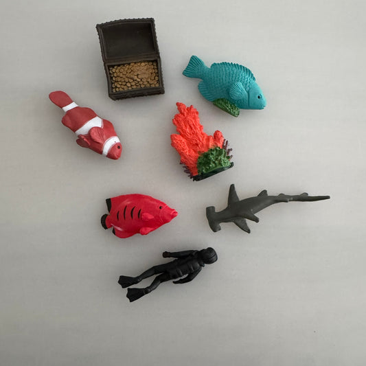 Safari LTD - 7 figuurtjes - Koraalrif