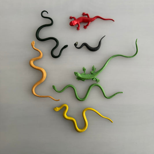 Safari LTD - 7 figuurtjes - Reptielen