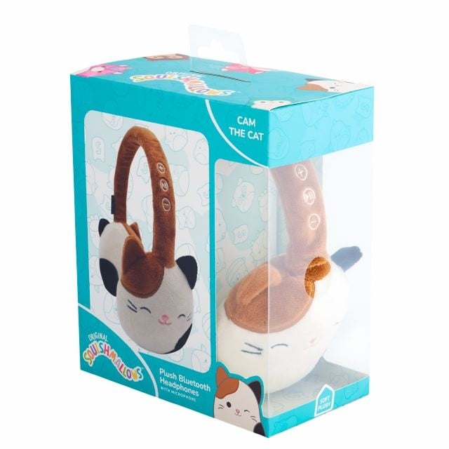 Squishmallows Bluetooth koptelefoon - Cam the cat