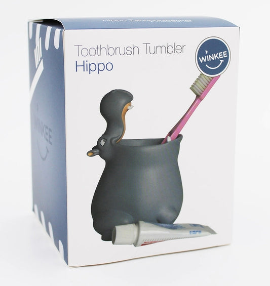 Hippo tandenborstelhouder