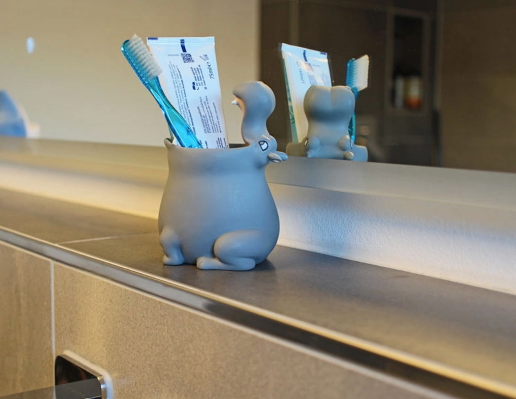 Hippo tandenborstelhouder