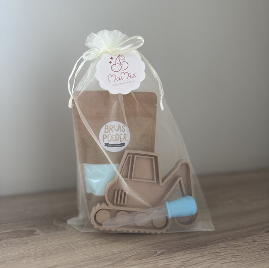 Kant-en-klare box bruispoeder - blauw