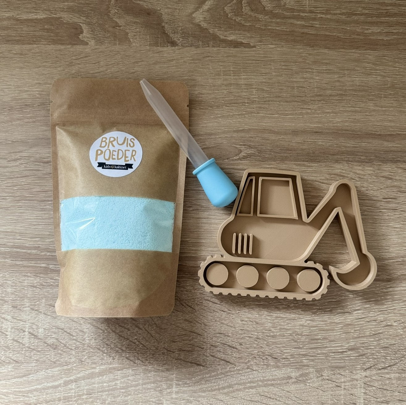 Kant-en-klare box bruispoeder - blauw