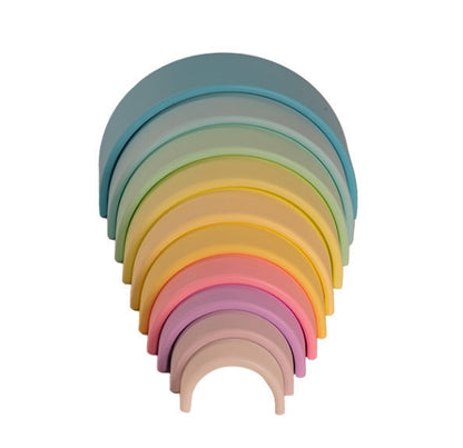 Regenboog - 10 stuks - pastel