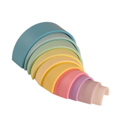 Regenboog - 10 stuks - pastel