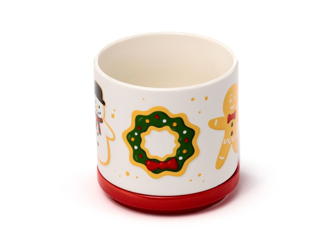 Porselein Mok & Onderzetter - Kerstmis -  Baker street