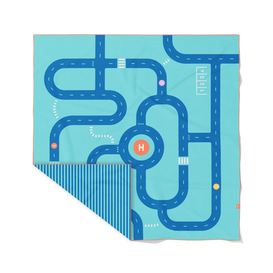 Play Towel - Strandhanddoek - Extra Large - 180 x 180 cm - Road