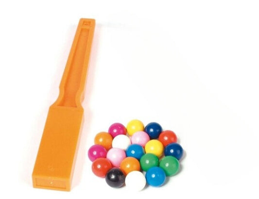 Shaw Magnetische staaf met 20 magnetische gekleurde knikkers