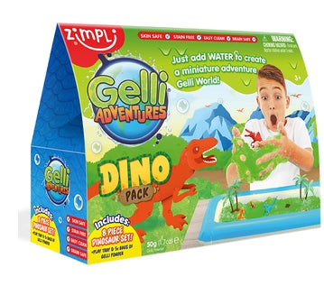 Gelli - sensorisch spel - dino